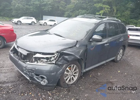 2013 Nissan Pathfinder Sv from USA, damaged, VIN 5N1AR2MNXDC676743